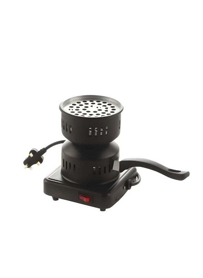 Denix DX2569 - Electric Charcoal Stove, Multifunctional Electric Stove with Single Burner - Suitable for BBQ, Kettle, Lighting Fires and Charcoal, Porcelain Coated with Removable Handle - Image 3